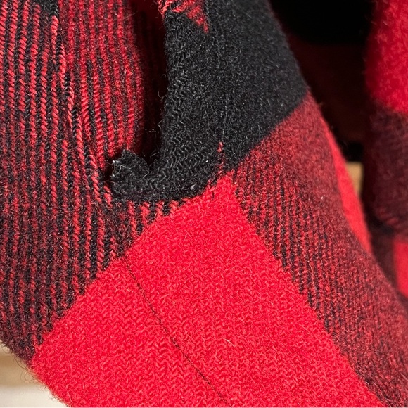 🦬Vintage 1950s/60s Woolrich Utility Field Hunting Jacket Black/Red Wool Check - Picture 9 of 9